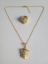 Charger l'image dans la galerie, Bague LEOPARD en acier inoxydable