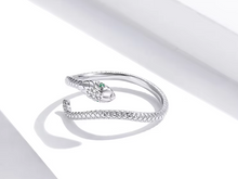 Charger l'image dans la galerie, Bague SERPENT en argent