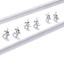 Charger l'image dans la galerie, Boucles d'oreilles MAYAS en argent