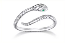 Charger l'image dans la galerie, Bague SERPENT en argent