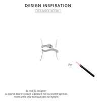 Charger l'image dans la galerie, Bague SERPENT en argent