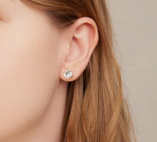 Charger l&#39;image dans la galerie, Boucles d&#39;oreilles MAYAS en argent
