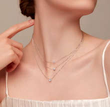 Charger l&#39;image dans la galerie, Collier ras du cou DONIA en argent
