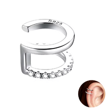 Charger l&#39;image dans la galerie, Boucles d&#39;oreilles à clip en argent
