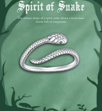 Charger l&#39;image dans la galerie, Bague SERPENT en argent
