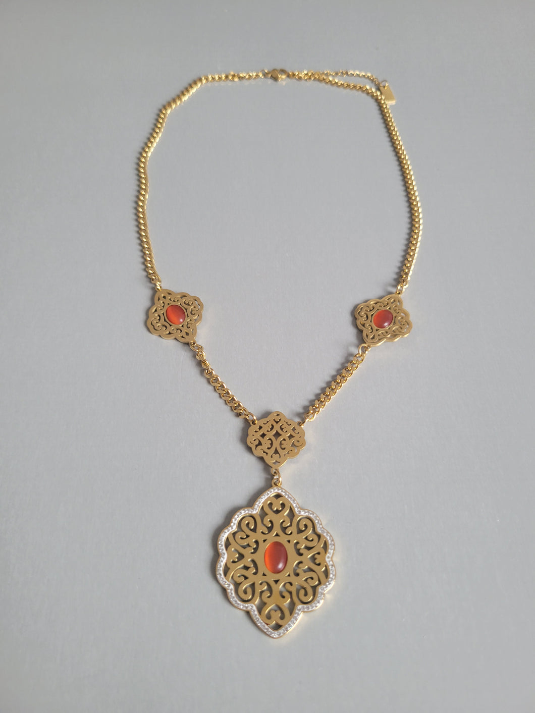 Collier FERGANI en acier inoxydable -Haute qualité