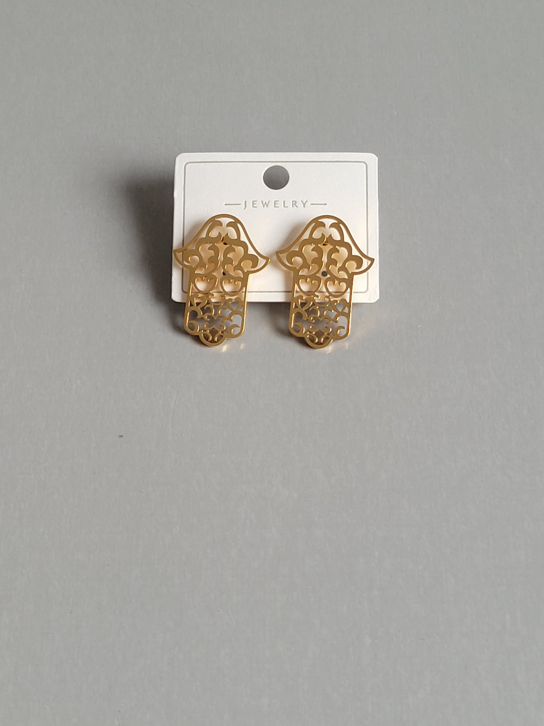 Boucles d'oreilles ANDALOUS en acier inoxydable