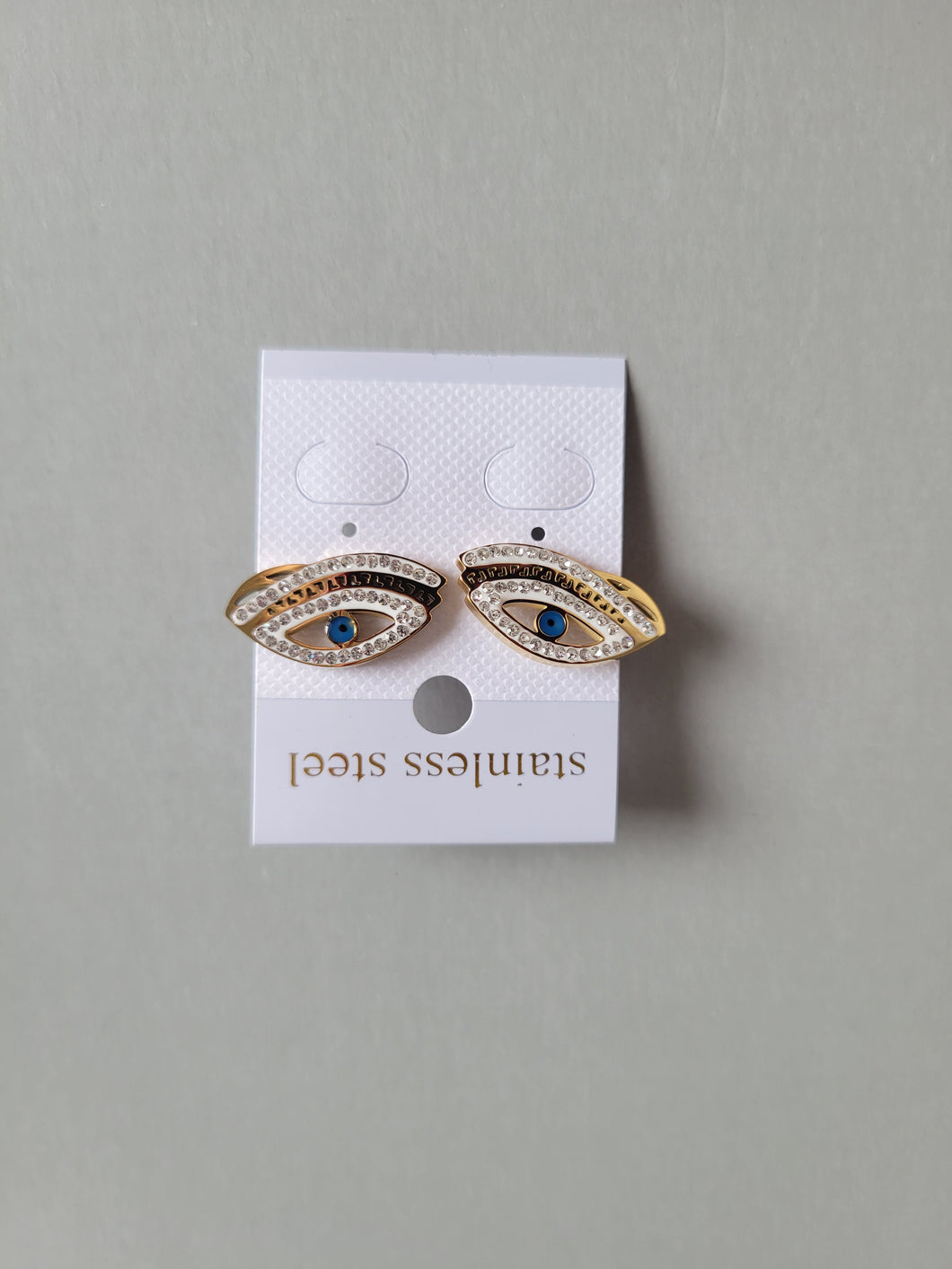 Boucles d'oreilles ISYL en acier inoxydable