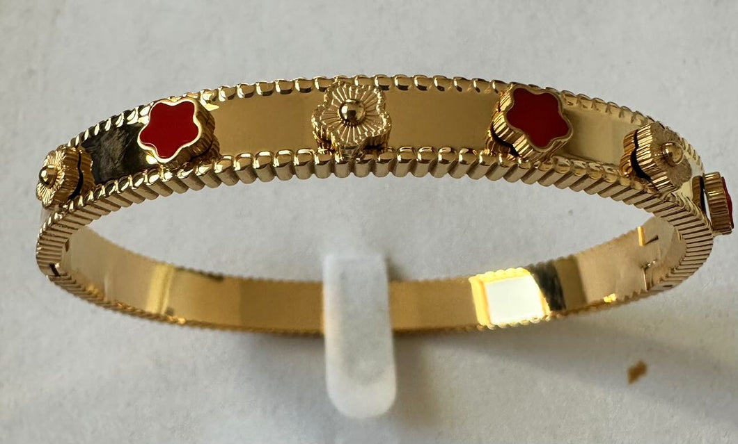 Bracelets en acier inoxydable en arc en ciel- Haute qualité