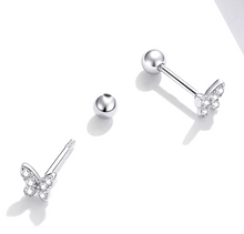 Charger l&#39;image dans la galerie, Boucles d&#39;oreilles CORA en argent
