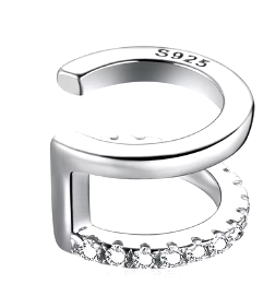 Boucles d'oreilles à clip en argent
