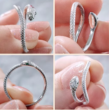 Charger l&#39;image dans la galerie, Bague SERPENT en argent

