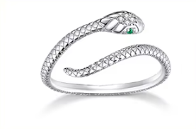 Bague SERPENT en argent