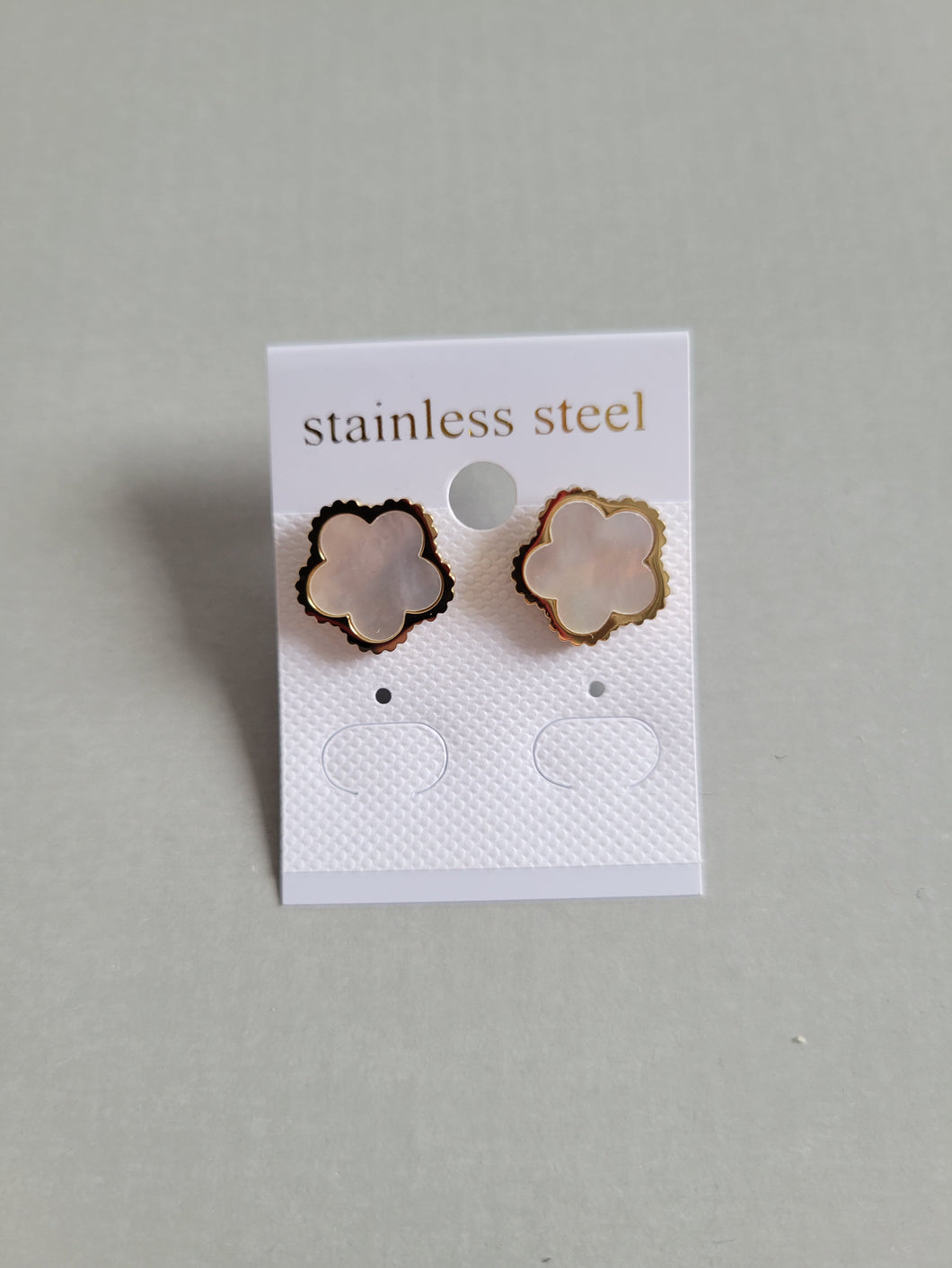 Boucles d'oreilles LYODA en acier inoxydable