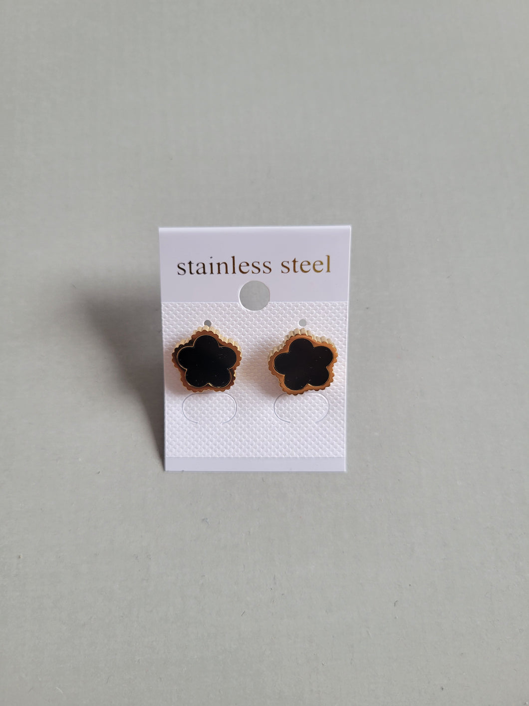 Boucles d'oreilles LYODA en acier inoxydable