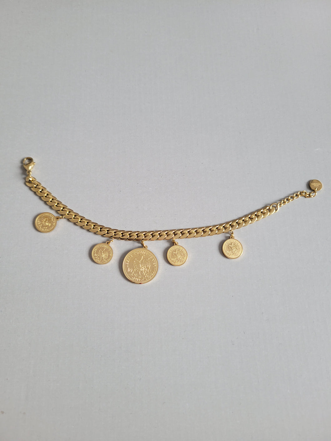 Bracelet VITALLY en acier inoxydable