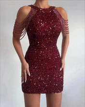 Charger l&#39;image dans la galerie, Mini robe à paillettes
