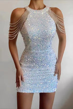 Charger l&#39;image dans la galerie, Mini robe à paillettes
