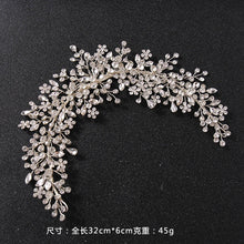 Charger l&#39;image dans la galerie, Bandeaux de cheveux de mariage en cristal , accessoires

