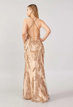 Charger l&#39;image dans la galerie, Robe de Mariage Sans manches Maxi Tulle Sirène Grandes Tailles Gold

